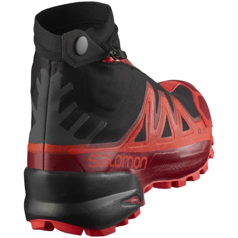 Tenis Para Trail Running Salomon Snowspike CSWP Mujer Negros Rojos | MX CDUL807